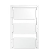 Weidmuller Device marker holder, white, 30 x 60mm Weidmuller